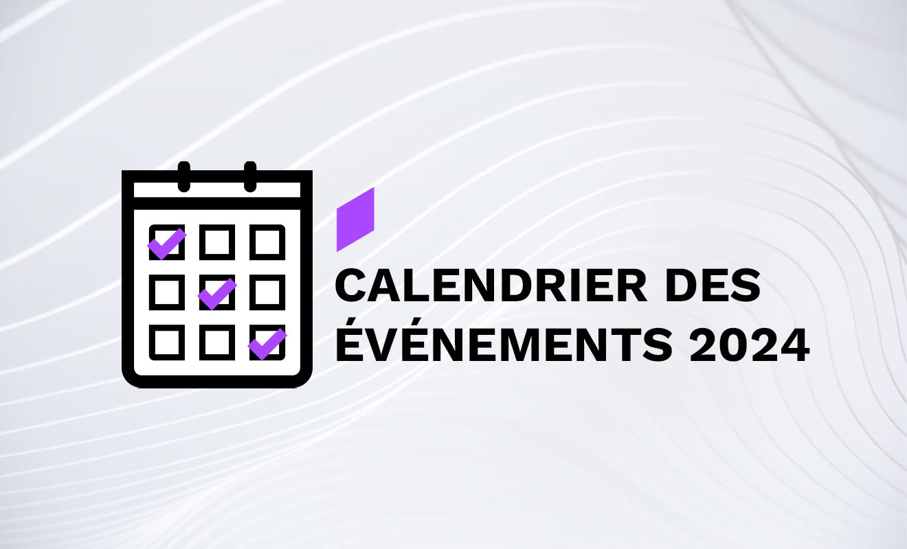 Agenda des événements Woop 2024