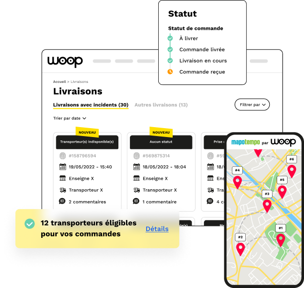 Woop start-up de la livraison du dernier kilomètre